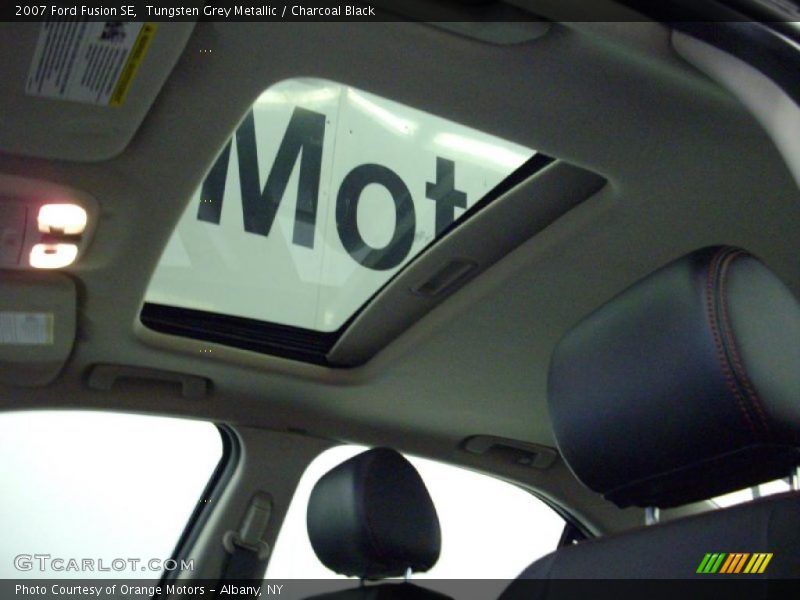 Tungsten Grey Metallic / Charcoal Black 2007 Ford Fusion SE