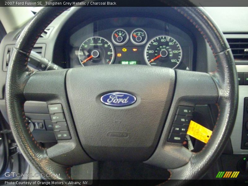 Tungsten Grey Metallic / Charcoal Black 2007 Ford Fusion SE