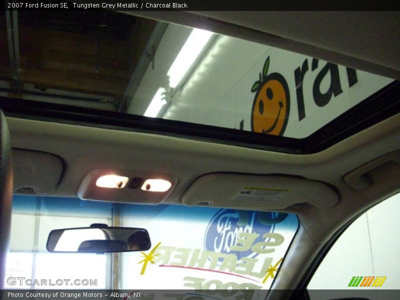 Tungsten Grey Metallic / Charcoal Black 2007 Ford Fusion SE