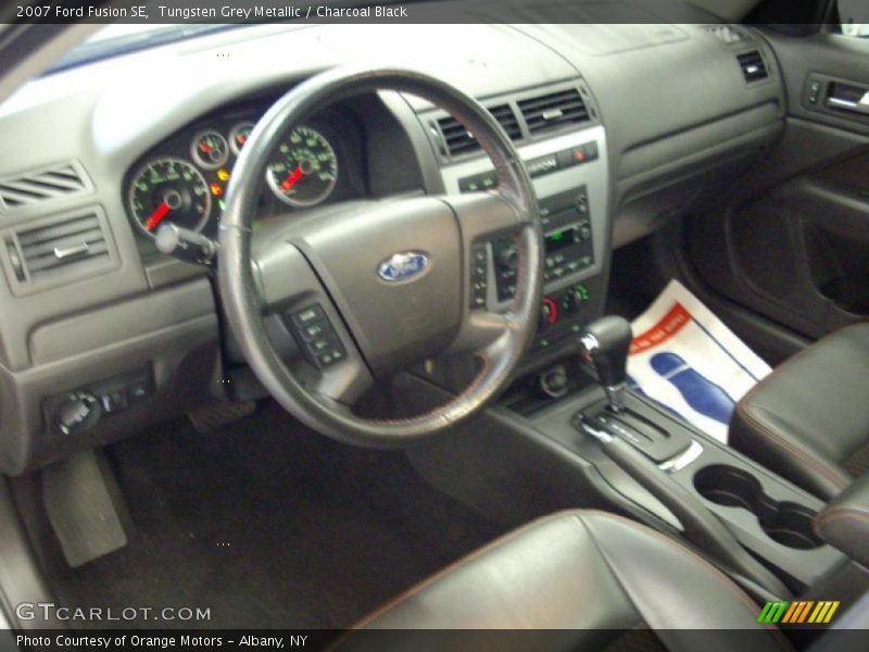 Tungsten Grey Metallic / Charcoal Black 2007 Ford Fusion SE