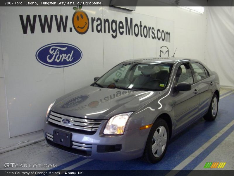 Tungsten Grey Metallic / Light Stone 2007 Ford Fusion S