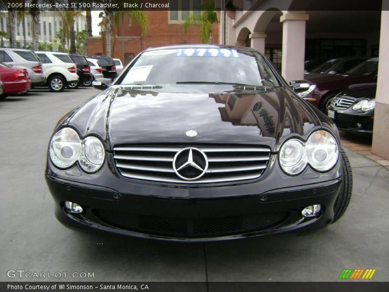 Black / Charcoal 2006 Mercedes-Benz SL 500 Roadster