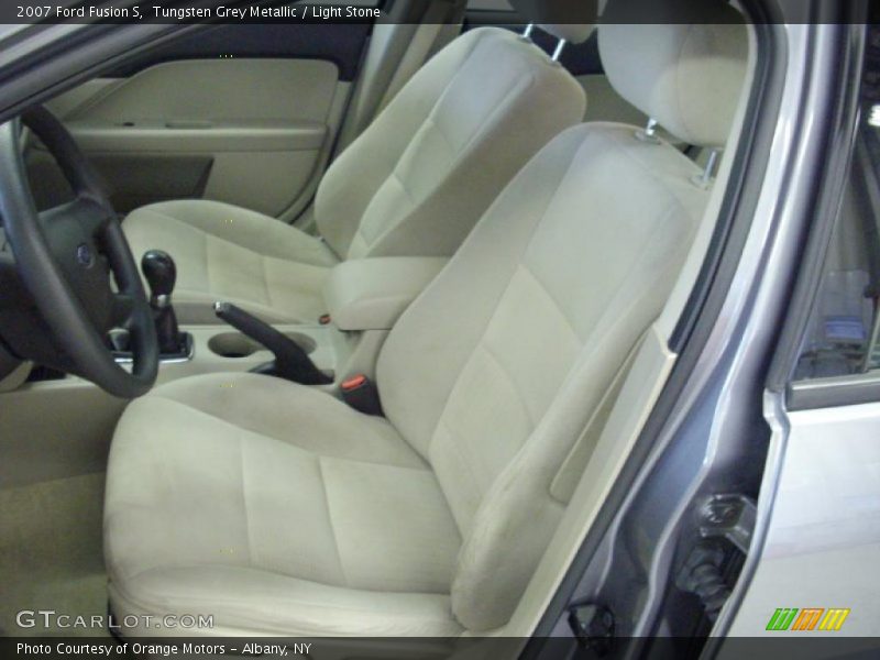 Tungsten Grey Metallic / Light Stone 2007 Ford Fusion S