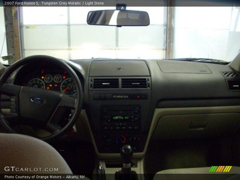 Tungsten Grey Metallic / Light Stone 2007 Ford Fusion S