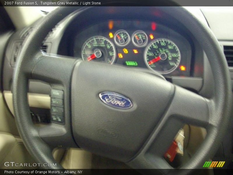 Tungsten Grey Metallic / Light Stone 2007 Ford Fusion S