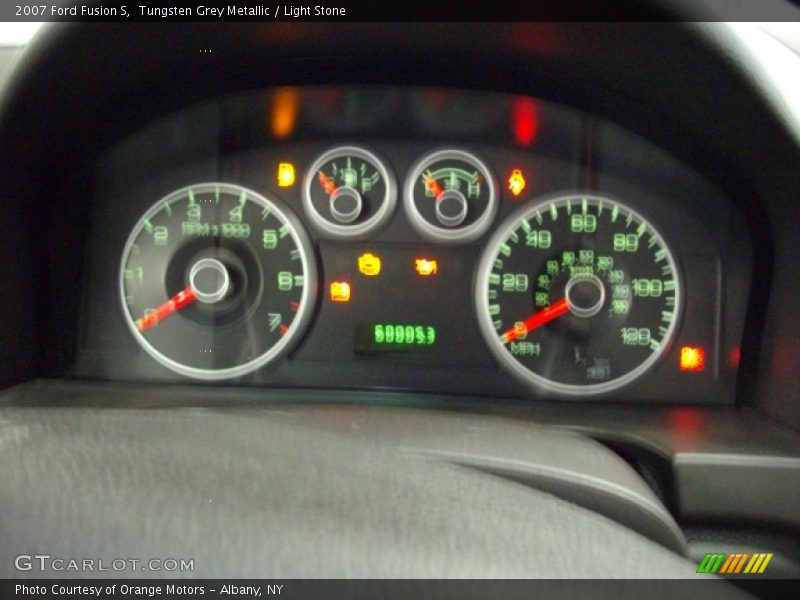 Tungsten Grey Metallic / Light Stone 2007 Ford Fusion S