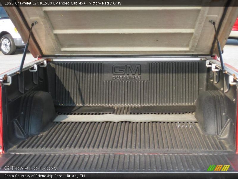 Victory Red / Gray 1995 Chevrolet C/K K1500 Extended Cab 4x4
