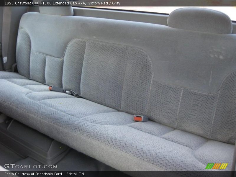  1995 C/K K1500 Extended Cab 4x4 Gray Interior