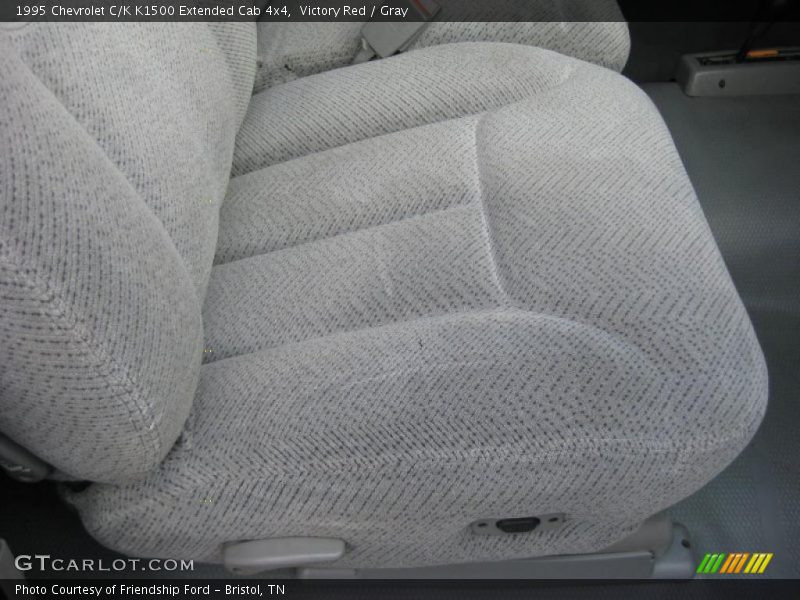  1995 C/K K1500 Extended Cab 4x4 Gray Interior