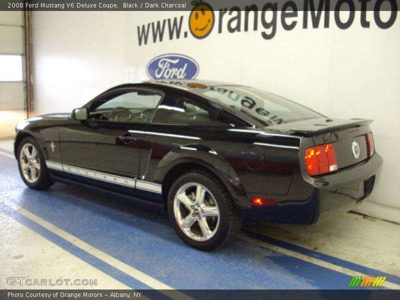 Black / Dark Charcoal 2008 Ford Mustang V6 Deluxe Coupe