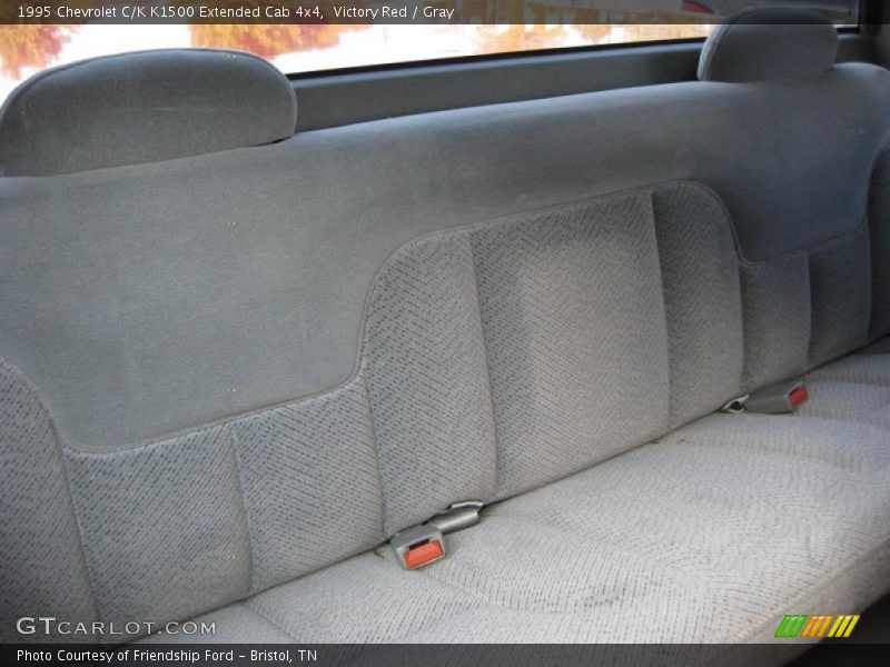  1995 C/K K1500 Extended Cab 4x4 Gray Interior