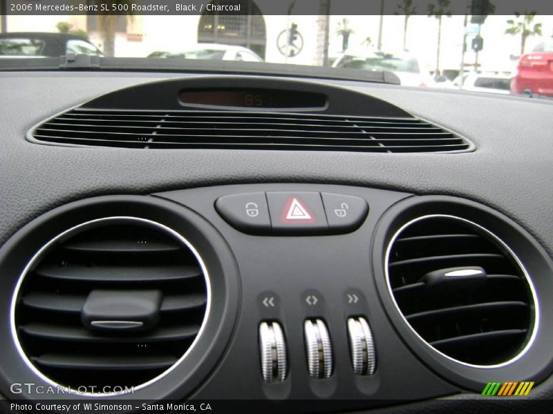 Black / Charcoal 2006 Mercedes-Benz SL 500 Roadster