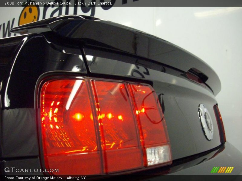 Black / Dark Charcoal 2008 Ford Mustang V6 Deluxe Coupe