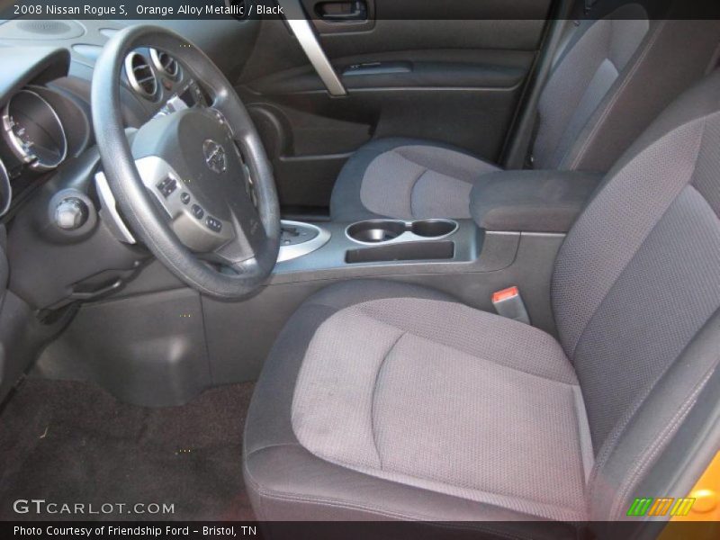 2008 Rogue S Black Interior