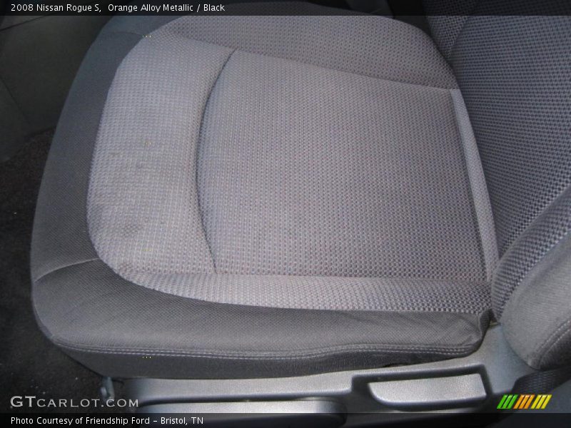 Orange Alloy Metallic / Black 2008 Nissan Rogue S
