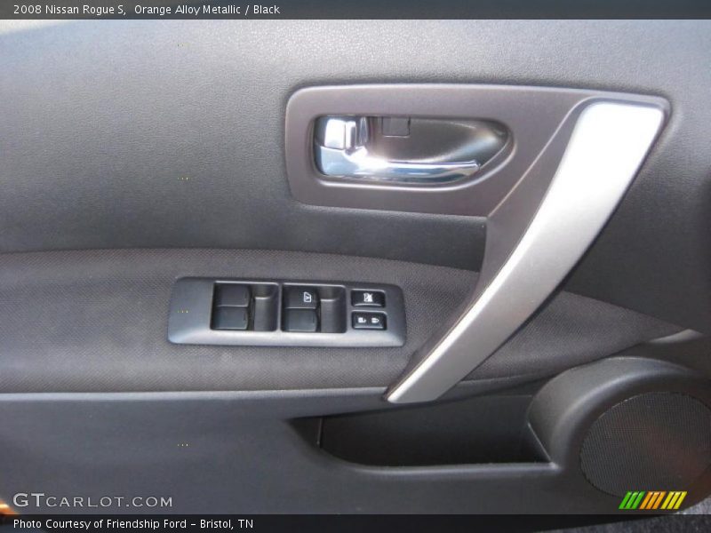 Orange Alloy Metallic / Black 2008 Nissan Rogue S