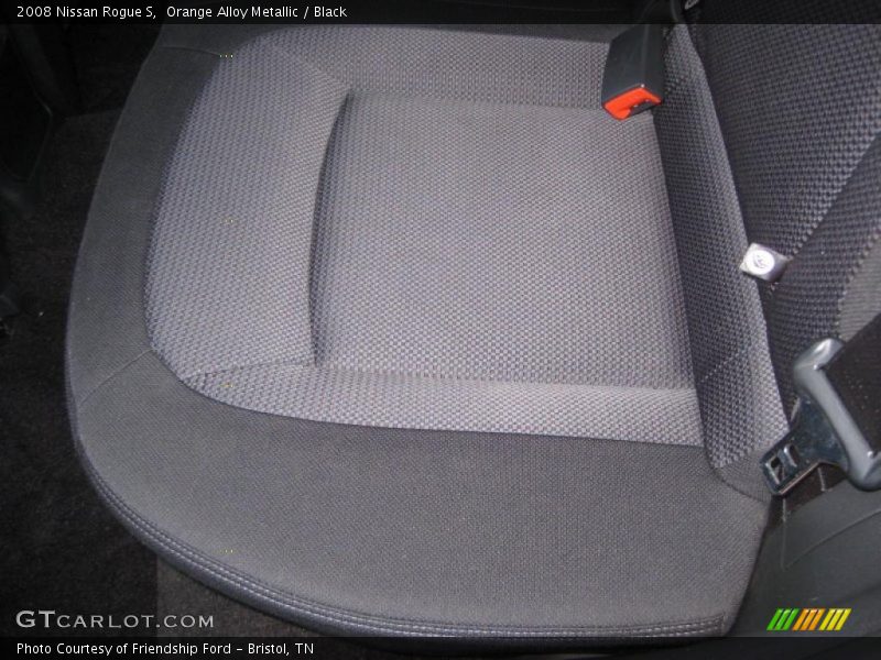 Orange Alloy Metallic / Black 2008 Nissan Rogue S