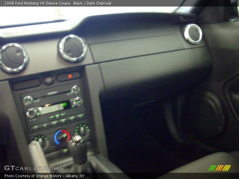 Black / Dark Charcoal 2008 Ford Mustang V6 Deluxe Coupe