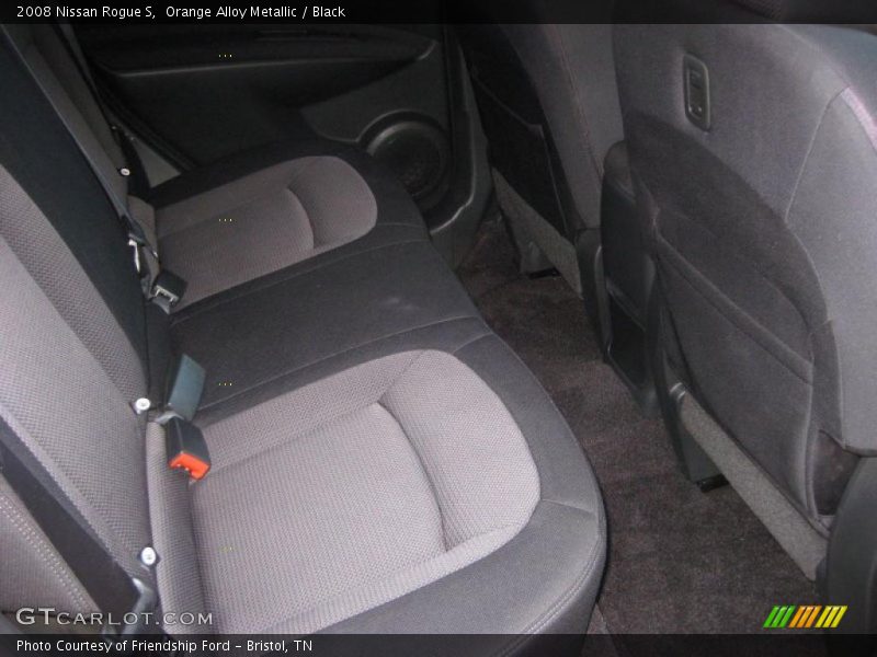 Orange Alloy Metallic / Black 2008 Nissan Rogue S