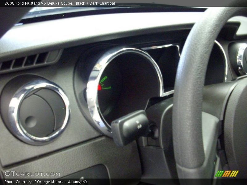 Black / Dark Charcoal 2008 Ford Mustang V6 Deluxe Coupe