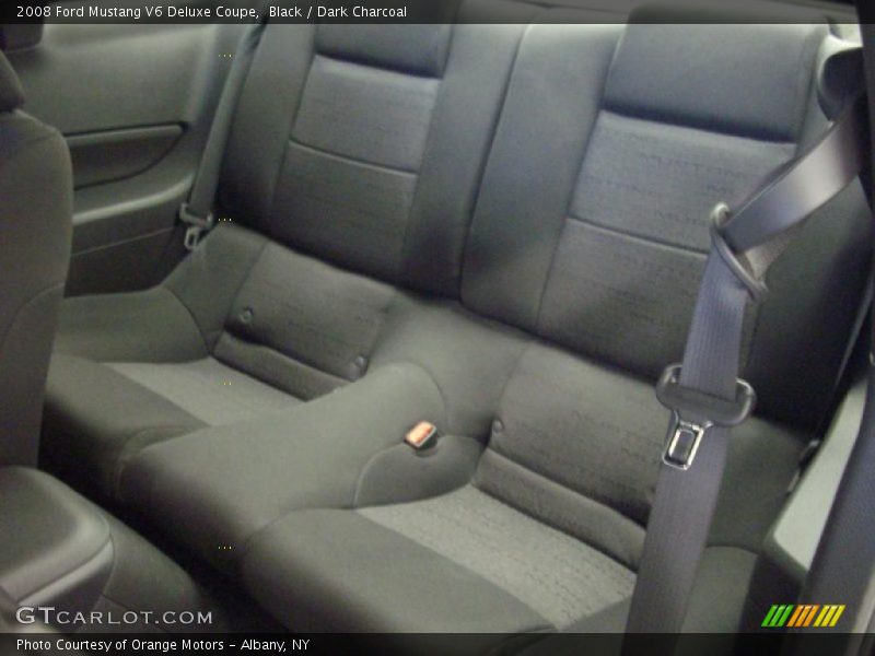 Black / Dark Charcoal 2008 Ford Mustang V6 Deluxe Coupe