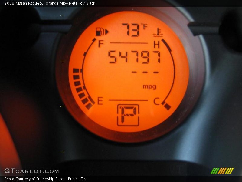  2008 Rogue S S Gauges