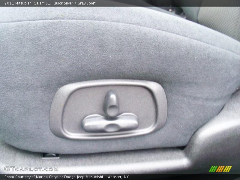 Quick Silver / Gray Sport 2011 Mitsubishi Galant SE