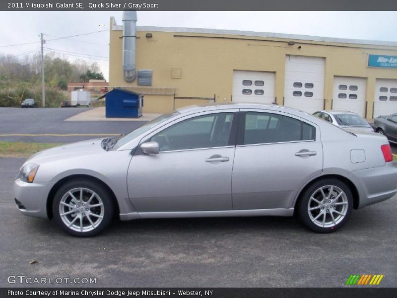 Quick Silver / Gray Sport 2011 Mitsubishi Galant SE