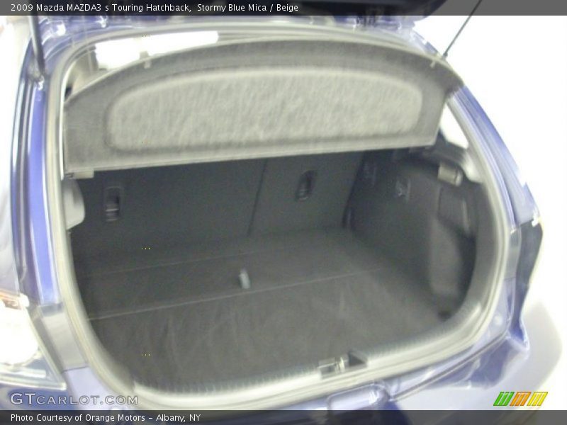 Stormy Blue Mica / Beige 2009 Mazda MAZDA3 s Touring Hatchback