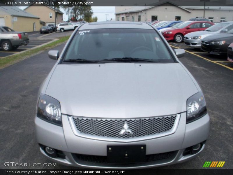 Quick Silver / Gray Sport 2011 Mitsubishi Galant SE