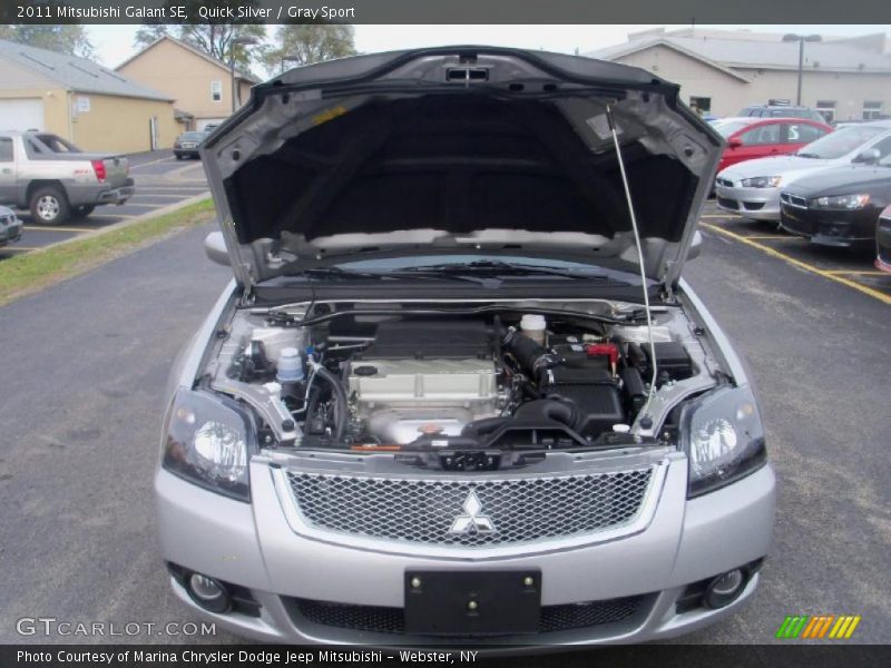 Quick Silver / Gray Sport 2011 Mitsubishi Galant SE