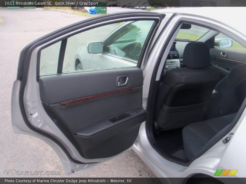 Quick Silver / Gray Sport 2011 Mitsubishi Galant SE