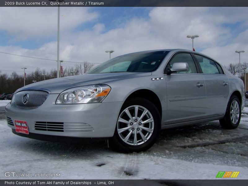 Quicksilver Metallic / Titanium 2009 Buick Lucerne CX