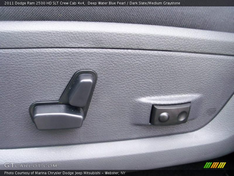 Deep Water Blue Pearl / Dark Slate/Medium Graystone 2011 Dodge Ram 2500 HD SLT Crew Cab 4x4