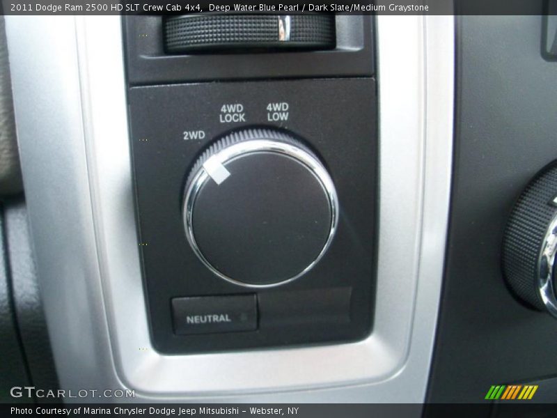 Deep Water Blue Pearl / Dark Slate/Medium Graystone 2011 Dodge Ram 2500 HD SLT Crew Cab 4x4