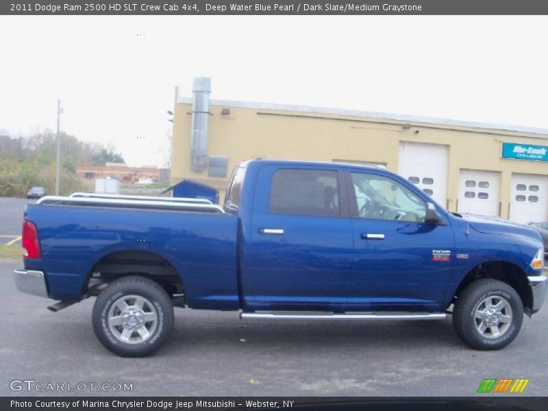 Deep Water Blue Pearl / Dark Slate/Medium Graystone 2011 Dodge Ram 2500 HD SLT Crew Cab 4x4