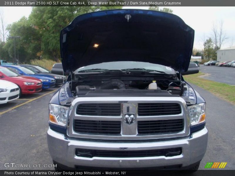 Deep Water Blue Pearl / Dark Slate/Medium Graystone 2011 Dodge Ram 2500 HD SLT Crew Cab 4x4