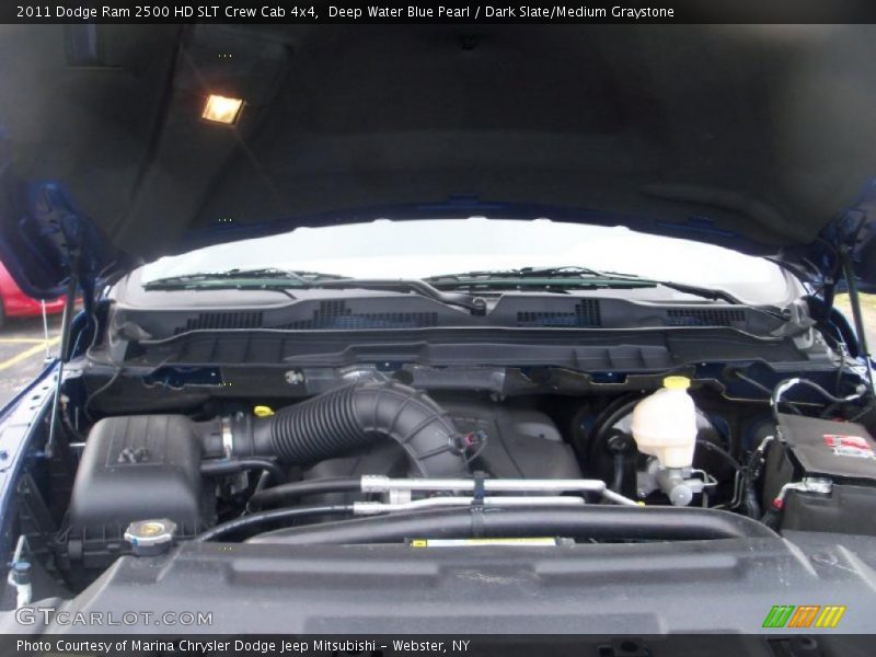 Deep Water Blue Pearl / Dark Slate/Medium Graystone 2011 Dodge Ram 2500 HD SLT Crew Cab 4x4