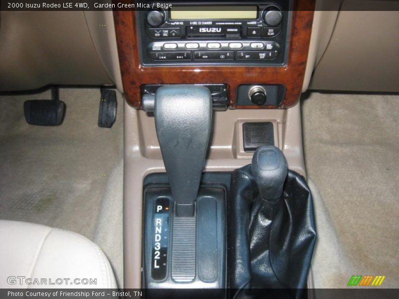  2000 Rodeo LSE 4WD 4 Speed Automatic Shifter