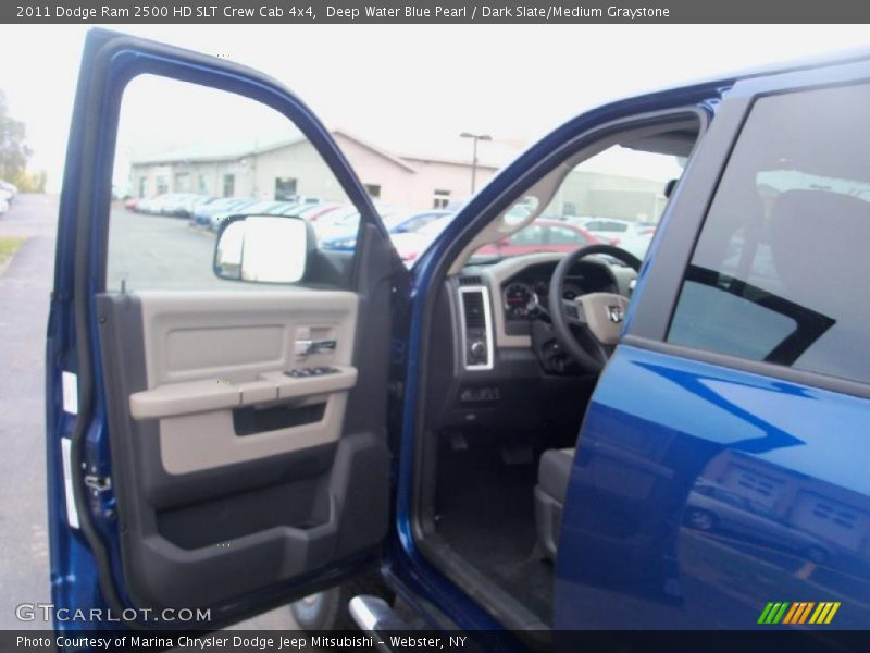 Deep Water Blue Pearl / Dark Slate/Medium Graystone 2011 Dodge Ram 2500 HD SLT Crew Cab 4x4