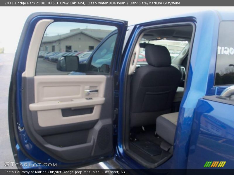 Deep Water Blue Pearl / Dark Slate/Medium Graystone 2011 Dodge Ram 2500 HD SLT Crew Cab 4x4
