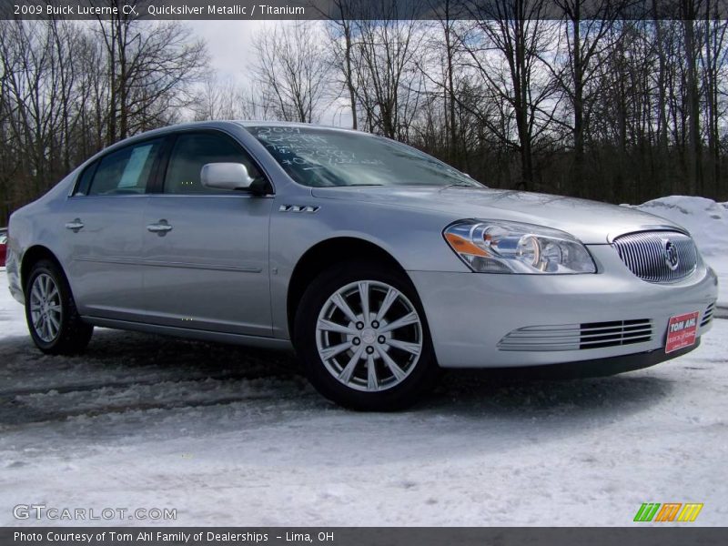 Quicksilver Metallic / Titanium 2009 Buick Lucerne CX