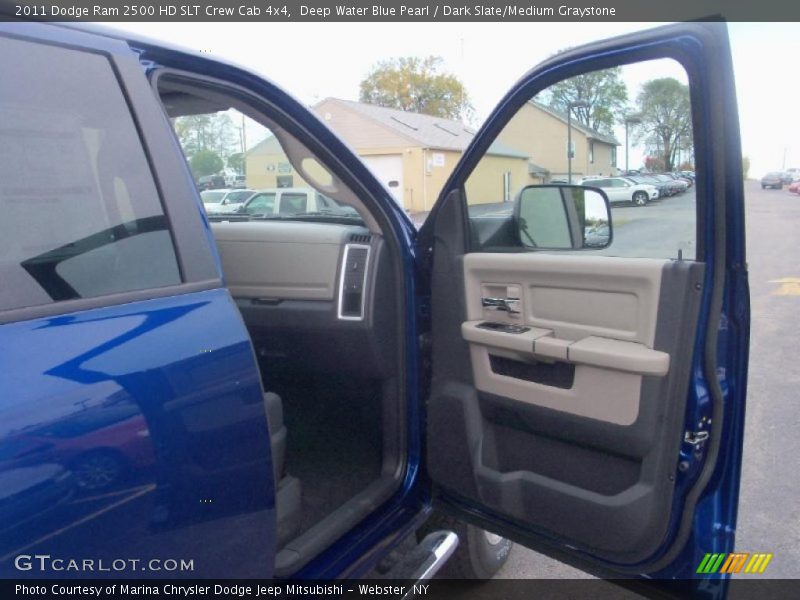 Deep Water Blue Pearl / Dark Slate/Medium Graystone 2011 Dodge Ram 2500 HD SLT Crew Cab 4x4