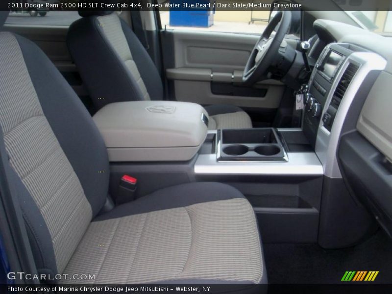  2011 Ram 2500 HD SLT Crew Cab 4x4 Dark Slate/Medium Graystone Interior