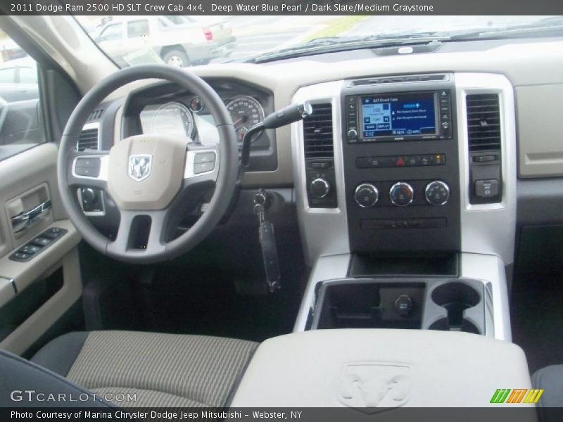 Dashboard of 2011 Ram 2500 HD SLT Crew Cab 4x4