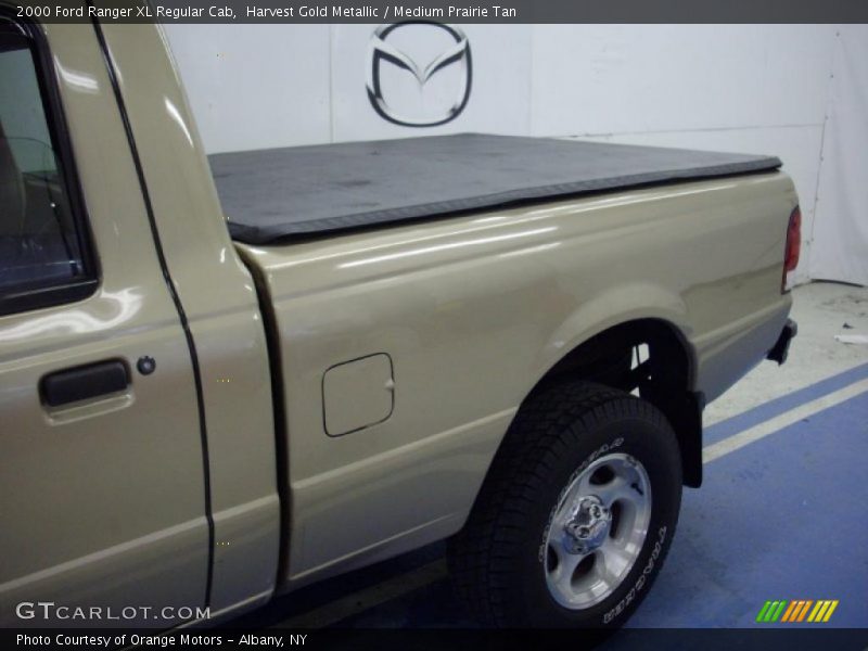 Harvest Gold Metallic / Medium Prairie Tan 2000 Ford Ranger XL Regular Cab