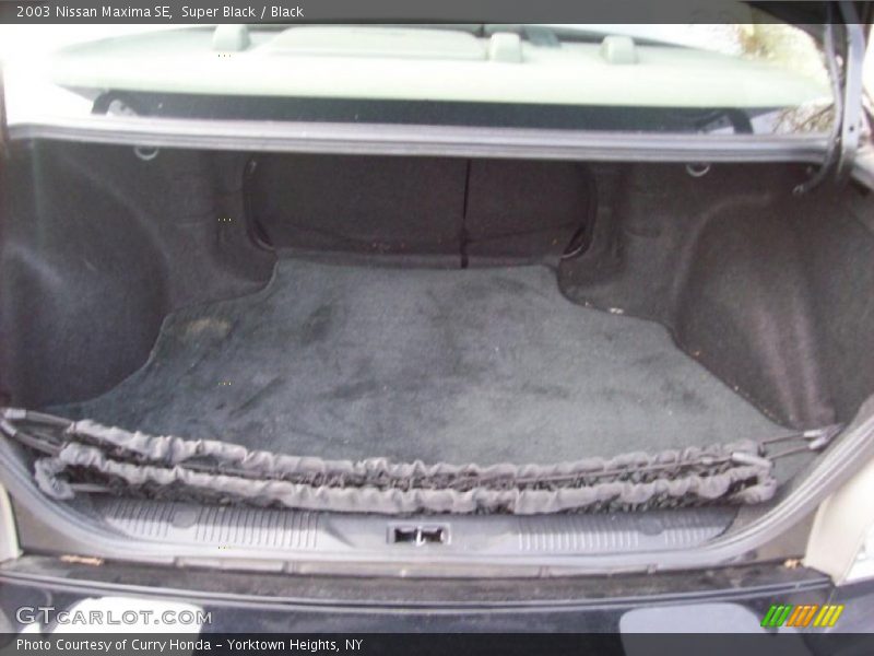  2003 Maxima SE Trunk