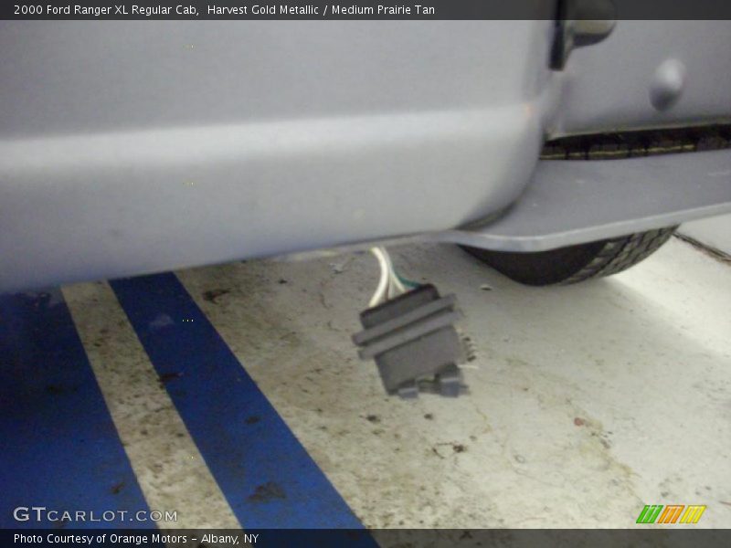 Harvest Gold Metallic / Medium Prairie Tan 2000 Ford Ranger XL Regular Cab