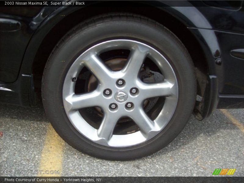 Super Black / Black 2003 Nissan Maxima SE