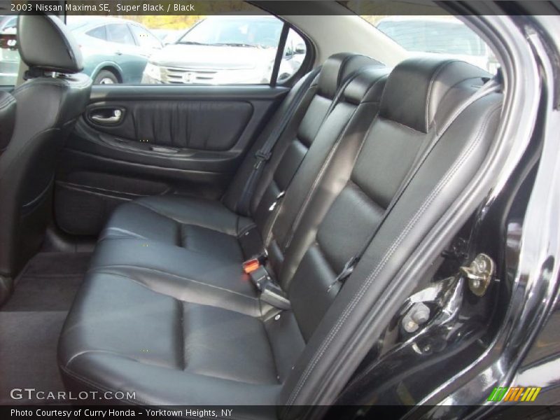 Super Black / Black 2003 Nissan Maxima SE